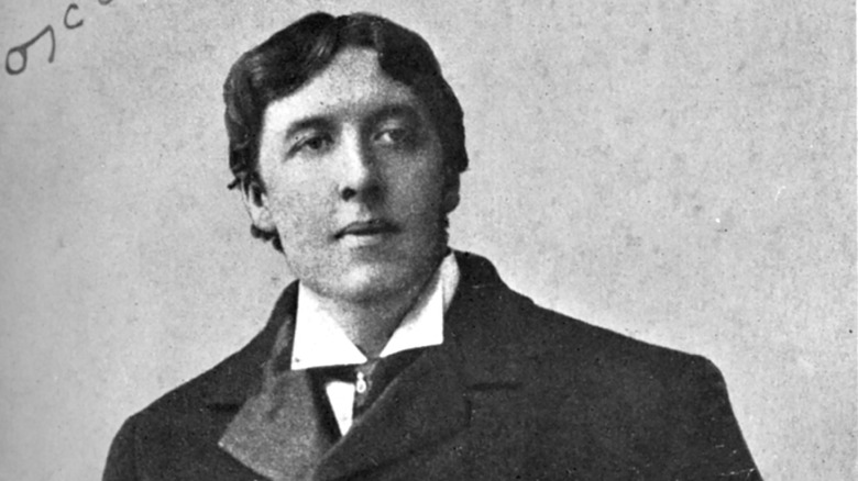 A portrait of Oscar Wilde
