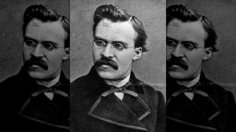 A photo of 19th-century German philosopher Friedrich Nietzsche