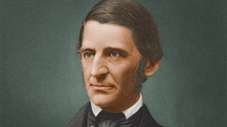A color picture of Ralph Waldo Emerson