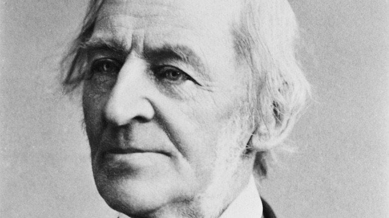 A pensive-looking Ralph Waldo Emerson