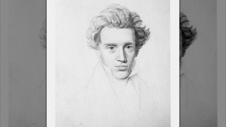 Søren Kierkegaard portrait