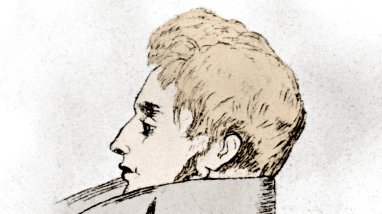 Drawing of Søren Kierkegaard