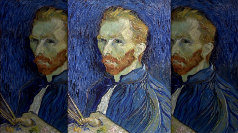 Self portrait of Vincent Van Gogh