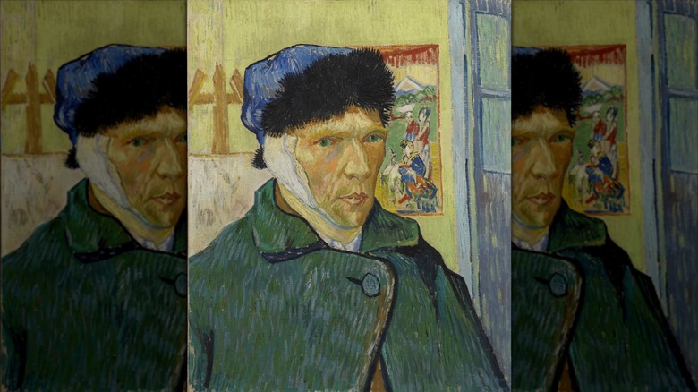 Self portrait of Vincent Van Gogh
