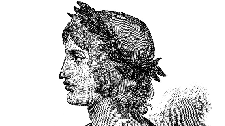 A depiction of Publius Vergilius Maro, also known as Virgil.