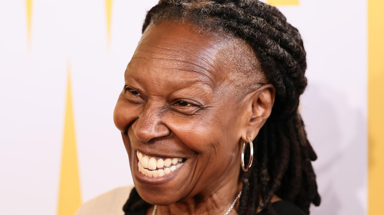 Whoopi Goldberg smiling