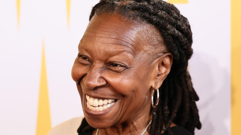 Whoopi Goldberg smiling