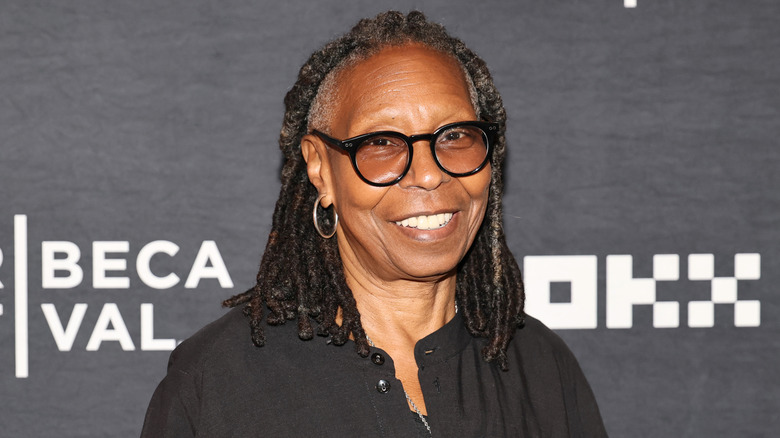 Whoopi Goldberg smiling
