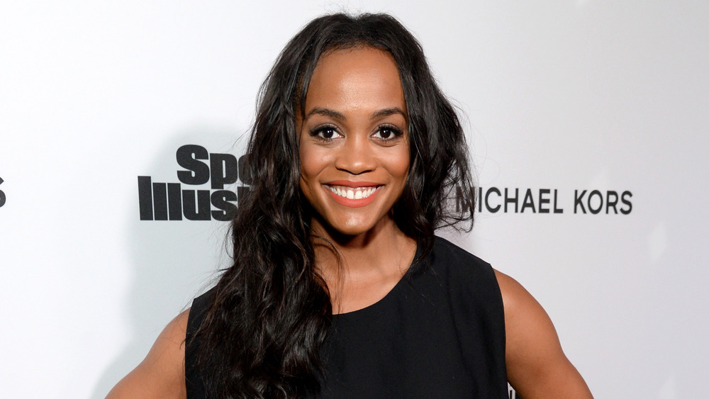 Rachel Lindsay posing for Sports Illustrated