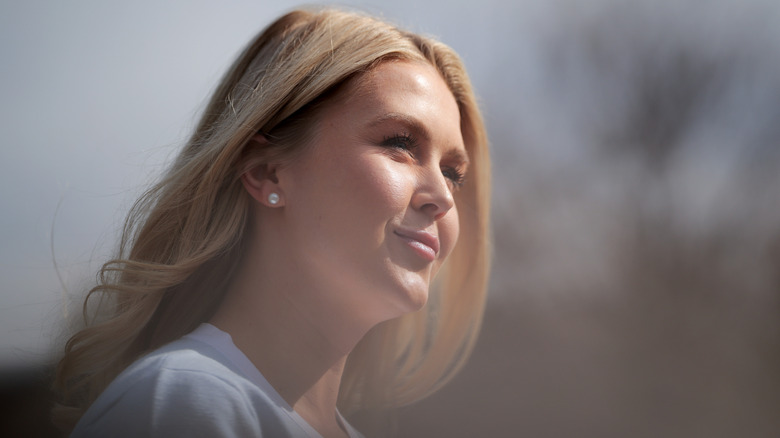 Karoline Leavitt smiling