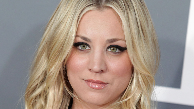 Kaley Cuoco attending an event