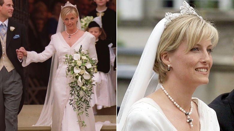 Sophie Rhys-Jones royal wedding dress