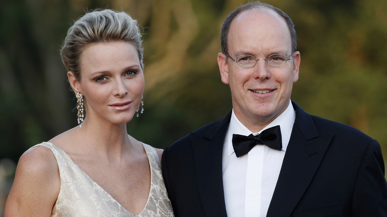 Princess Charlene and Prince Albert of Monaco