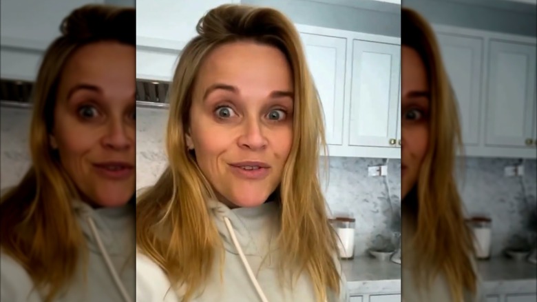 Reese Witherspoon talking