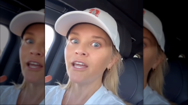 Reese Witherspoon talking