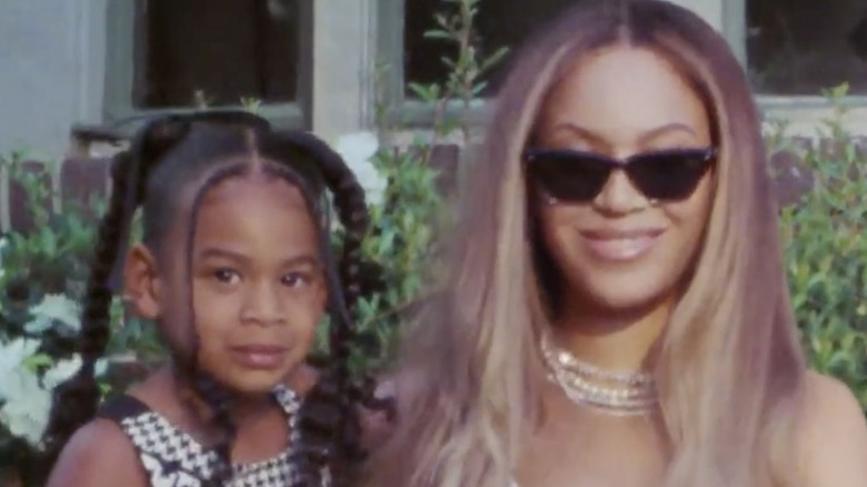 Beyonce and Rumi Carter video