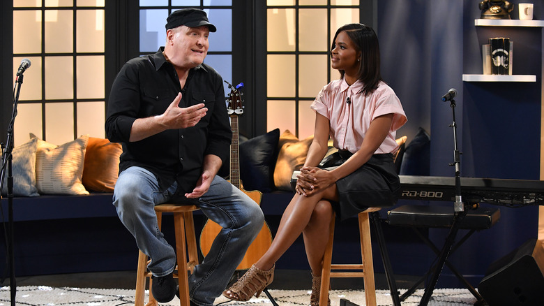 Candace Owens sitting next to Collin Raye