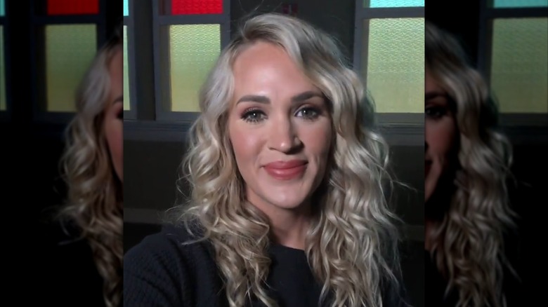 Carrie Underwood smiling