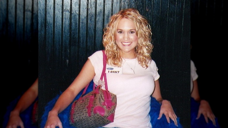 Carrie Underwood smiling