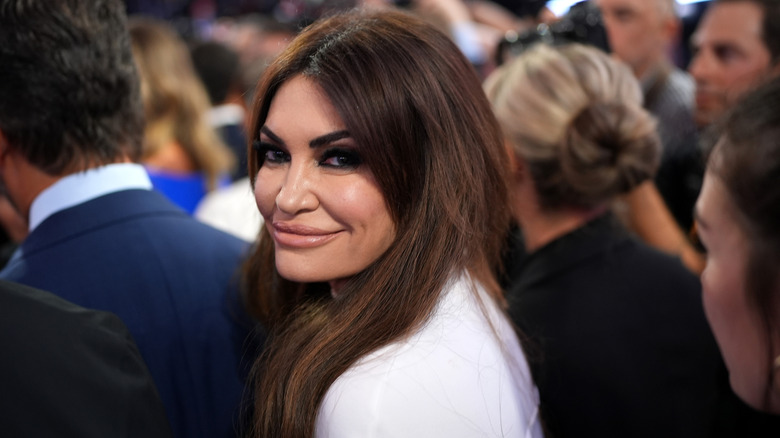 Kimberly Guilfoyle attends the first day of the Republican National Convention at the Fiserv Forum on July 15, 2024 in Milwaukee, Wisconsin (2024)