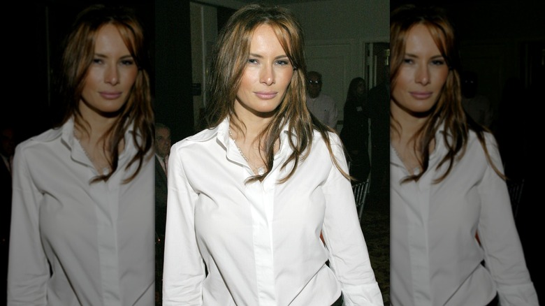 Melania Trump smiling