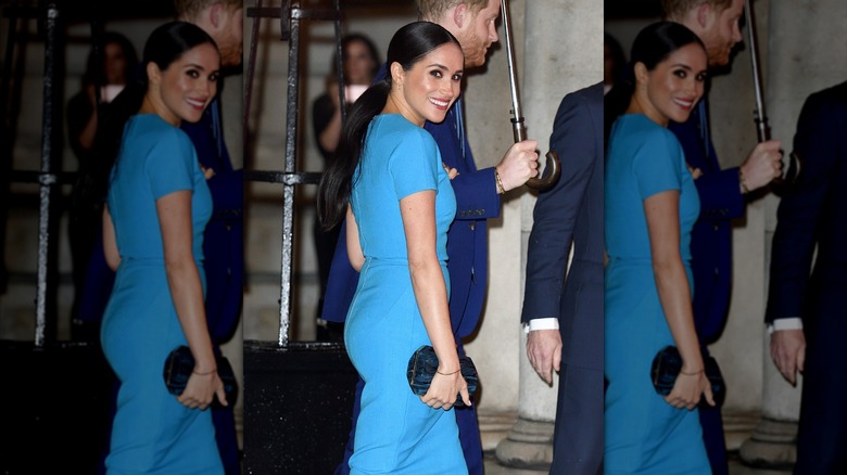 Prince Harry and Meghan Markle attending The Endeavour Fund Awards in March 2020