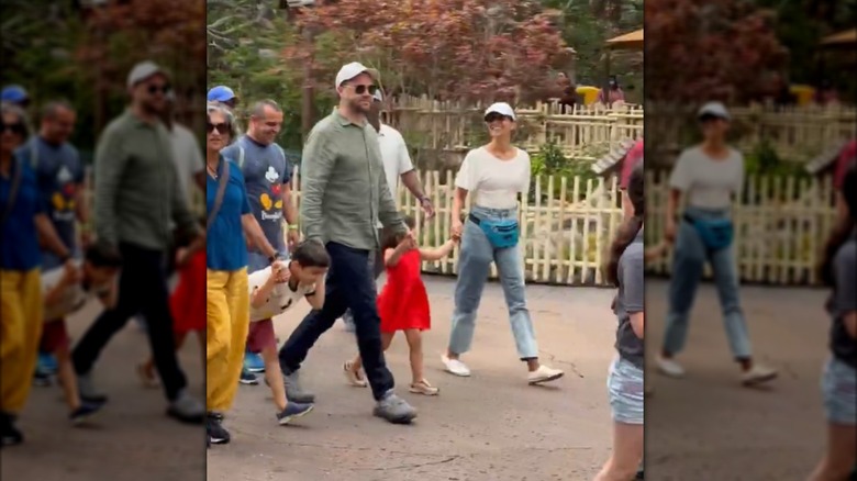 JD Vance and Usha Vance took their kids to Disneyland in July 2025.