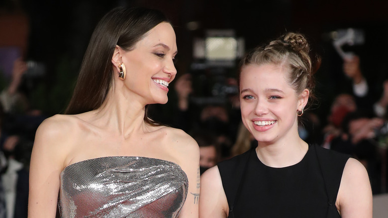 Angelina Jolie and daughter Shiloh Jolie-Pitt