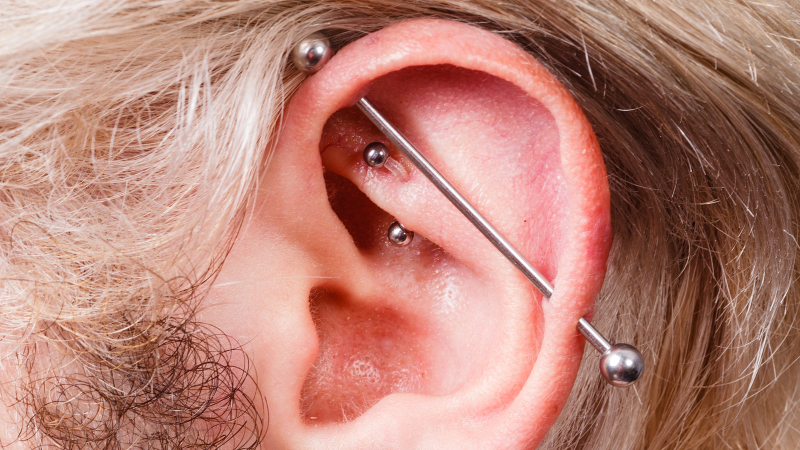 L shaped hotsell industrial piercing