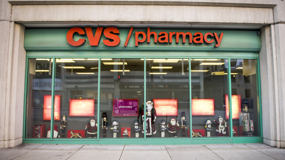 The exterior of a CVS store in Chicago