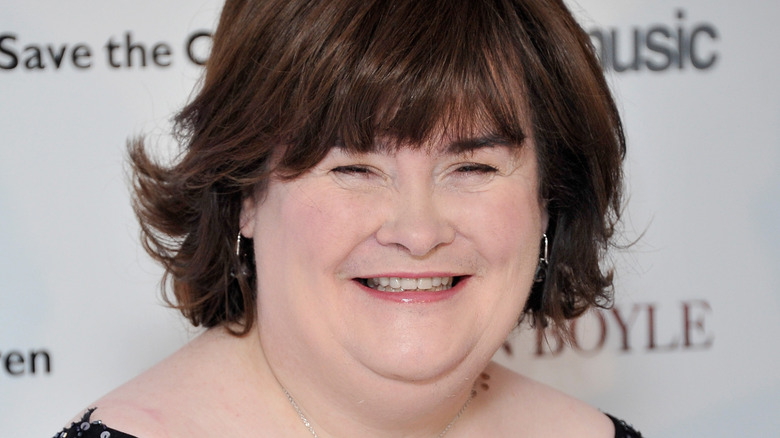 Susan Boyle close-up