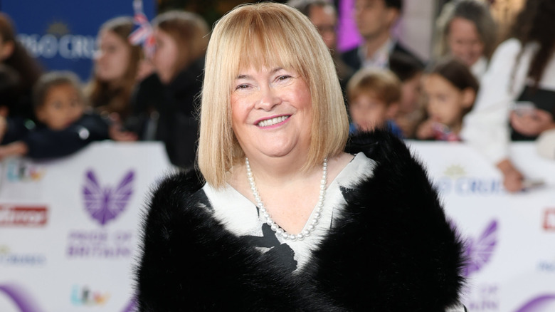 Susan Boyle smiling