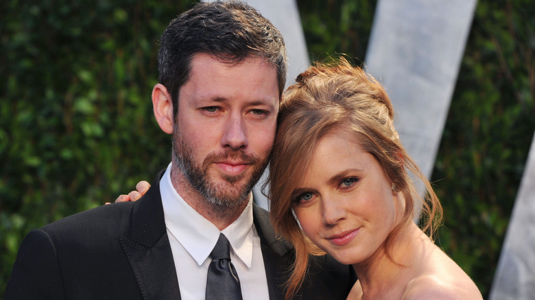 Amy Adams with her arm around Darren Le Gallo.