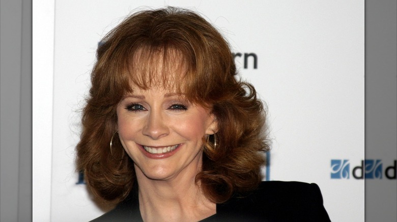 Reba McEntire smiling