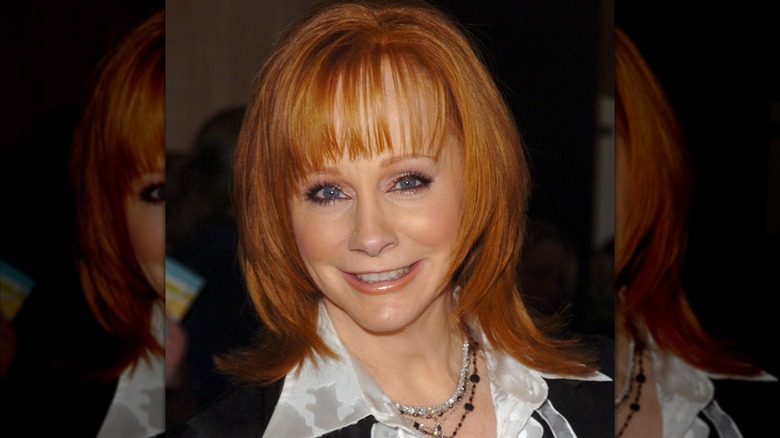Reba McEntire smiling