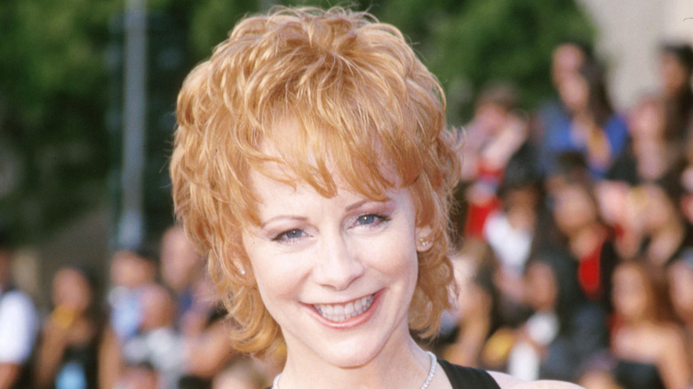 Reba McEntire smiling