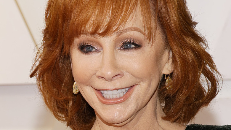 Reba McEntire smiling