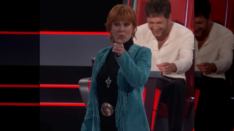 Reba during NBC's "The Voice" Season 28 Premiere