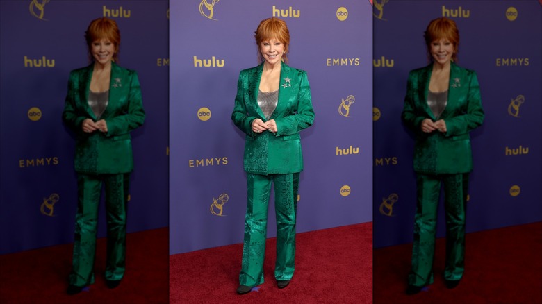 eba McEntire at the 76th Emmy Awards