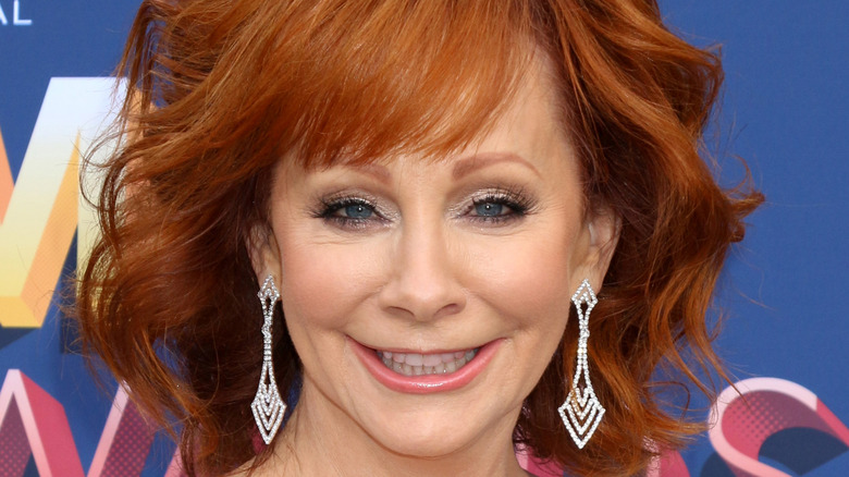 Reba McEntire smiling