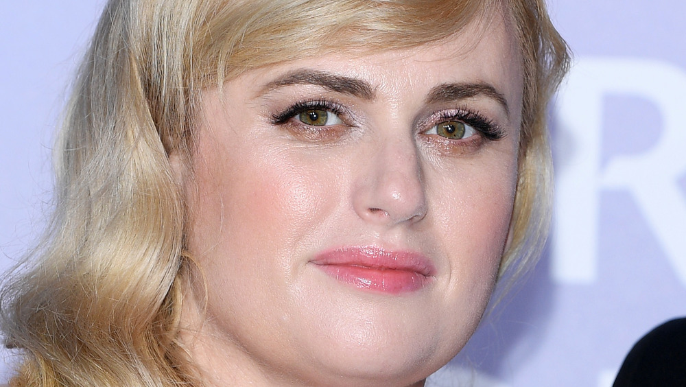 Rebel Wilson grinning