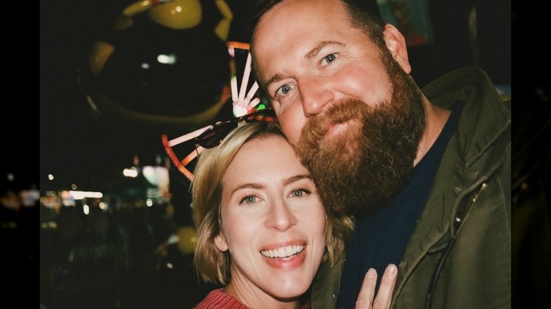 Erin Napier and husband Ben Napier smiling selfie, that Erin posted to Instagram May 2025
