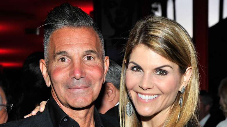 Lori Loughlin and Mossimo Giannulli smiling