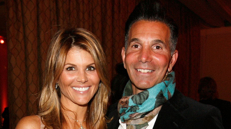 Lori Loughlin and Mossimo Giannulli smiling