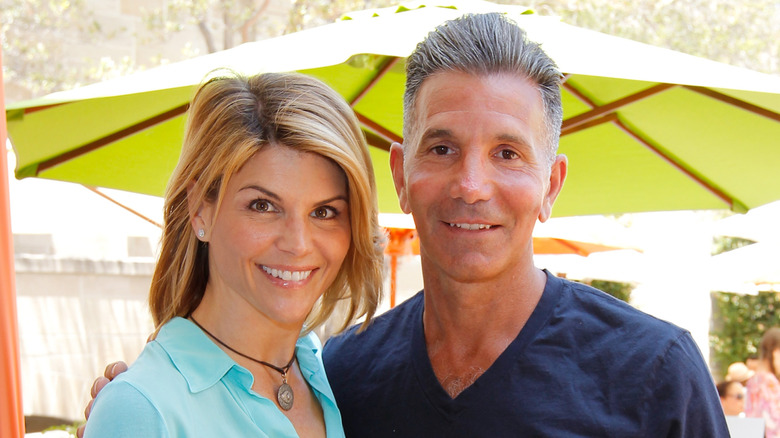 Lori Loughlin and Mossimo Giannulli smiling