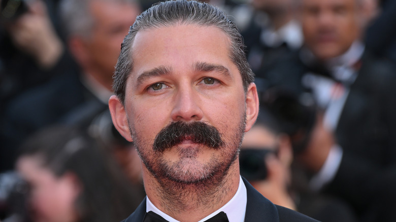 Shia Labeouf attends the "The Phoenician Scheme" red carpet at the 78th annual Cannes Film Festival at Palais des Festivals on May 18, 2025 in Cannes, France (2025)