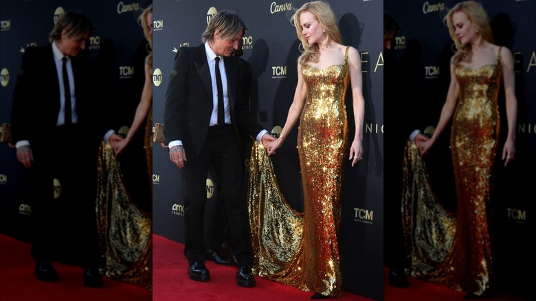 Keith Urban and Nicole Kidman on the red carpet