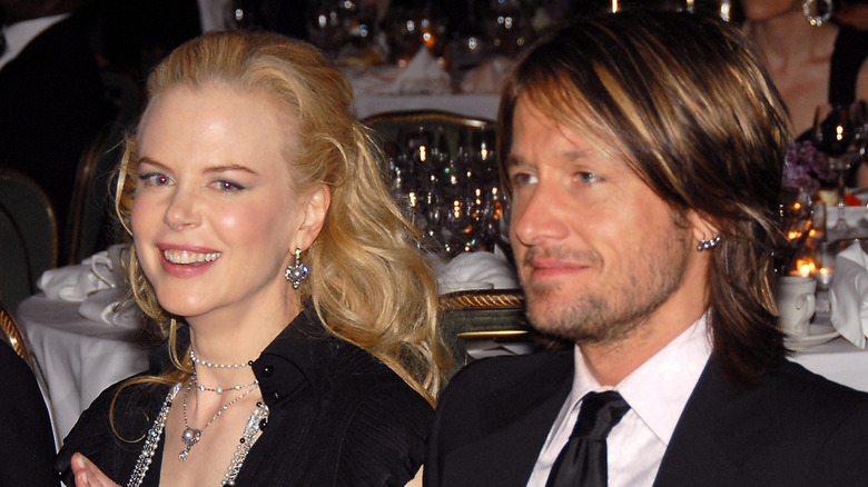 Nicole Kidman and Keith Urban smiling