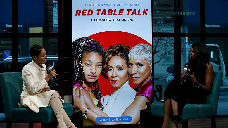 Red Table Talk promo with Jada Pinkett-Smith