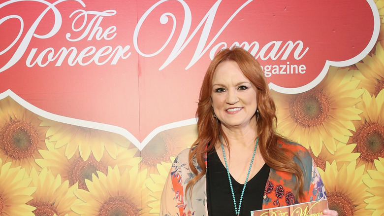 Ree Drummond with Pioneer Woman magazine